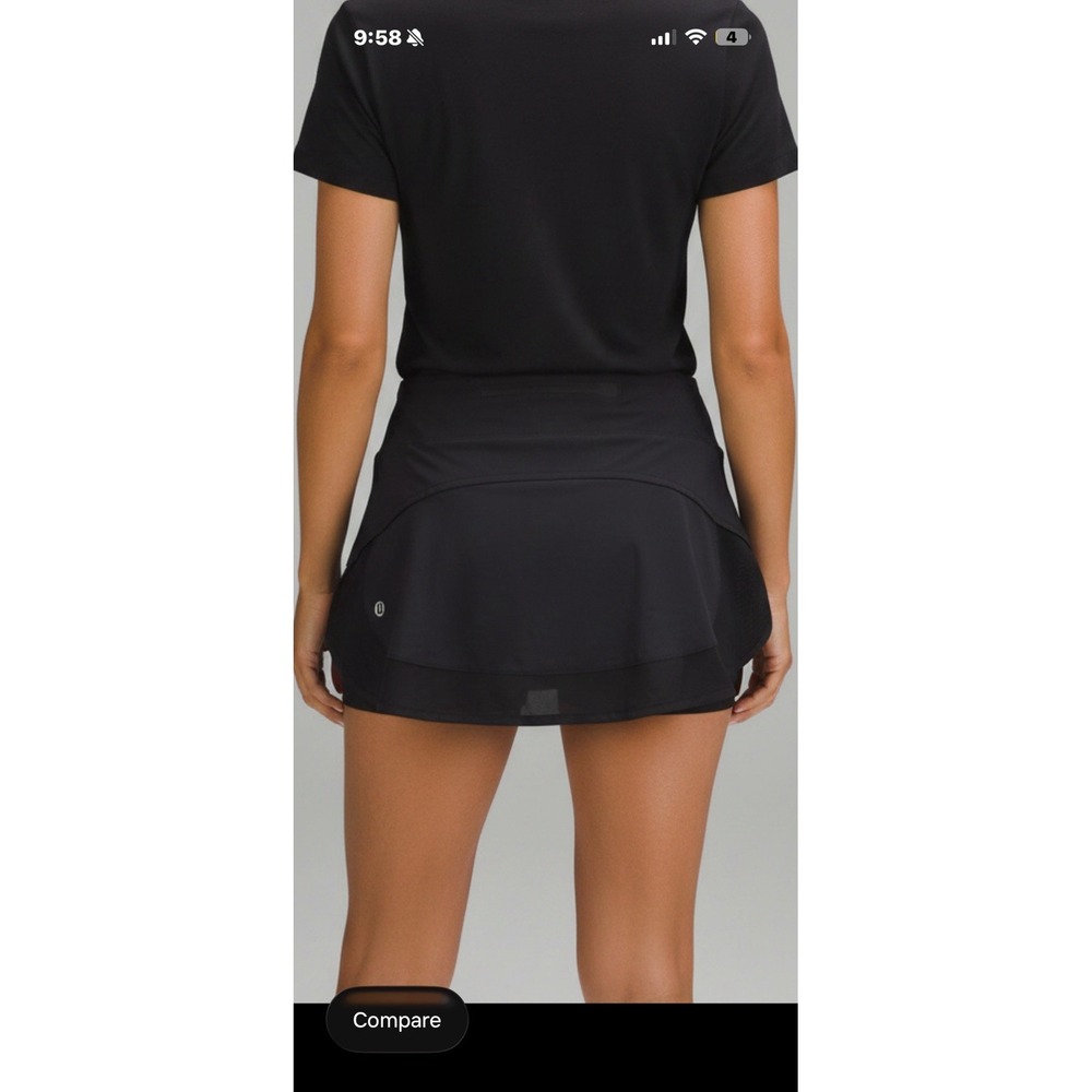 NEW LULULEMON Speed Up Black Shorts SIZE 4